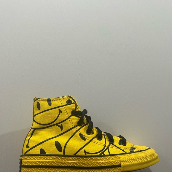 Converse x Chinatown Market, Chuck Taylor Allstar Hi, 371255C, Yellow & Black - Picture 8 of 13